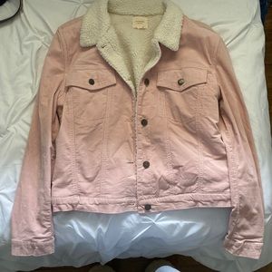 NWOT corduroy/Sherpa jacket